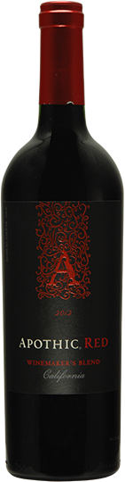 Image of Bottle of 2012, Apothic, Winemaker's Blend, California